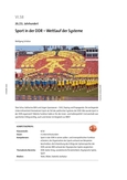 Sport in der DDR