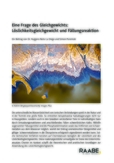 Eine Frage des Gleichgewichts: Löslichkeitsgleichgewicht und Fällungsreaktion