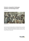 Anekdote und Kalendergeschichte
