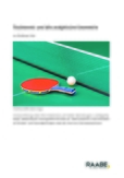 Tischtennis und die analytische Geometrie