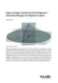 Kugel und Kegel, Quadrat und Parallelogramm